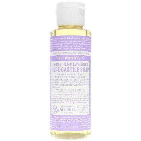 18-In-1 Hemp Pure Castile Soap, DRBM